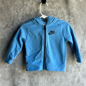 Boys Nike zip-up hoodie